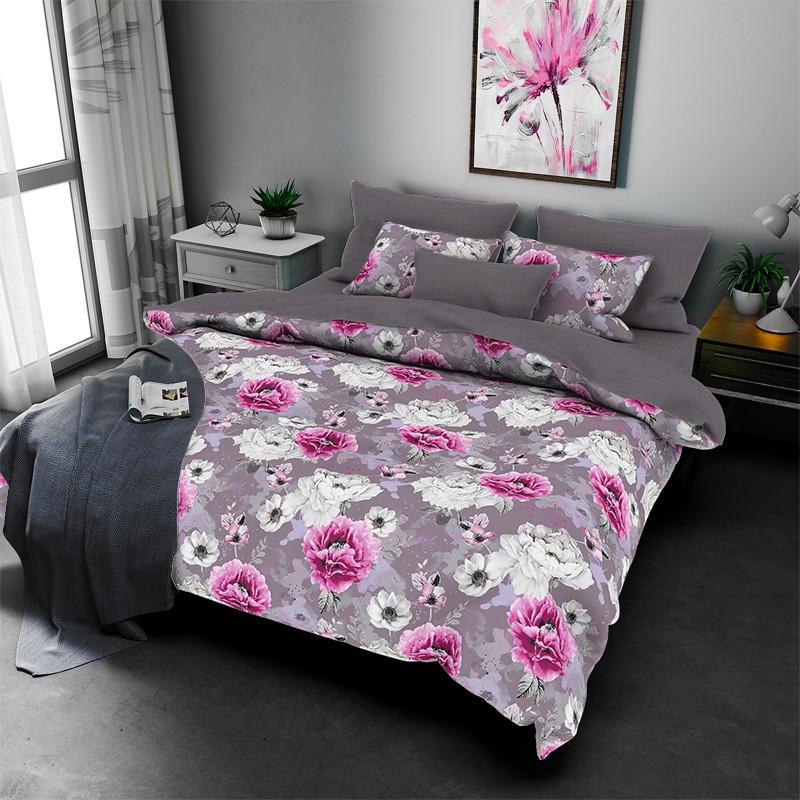 Комплект постельного белья Family Пионы евро бязь голд 9985027 Разноцветный (DR012719)