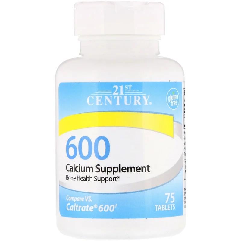Витамины 21st Century Calcium Supplement 600 75 таблеток