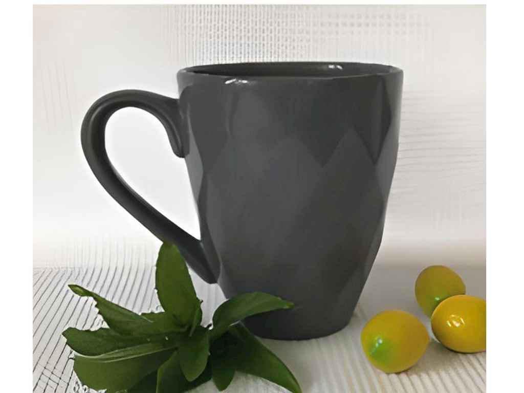 Чашка Славянск Кристал 400 мл Графит (972235)