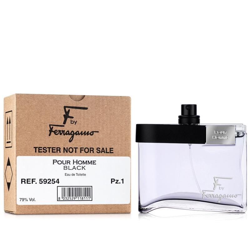 Туалетна вода для чоловіків Salvatore Ferragamo F By Ferragamo Black тестер 100 мл (18777712)