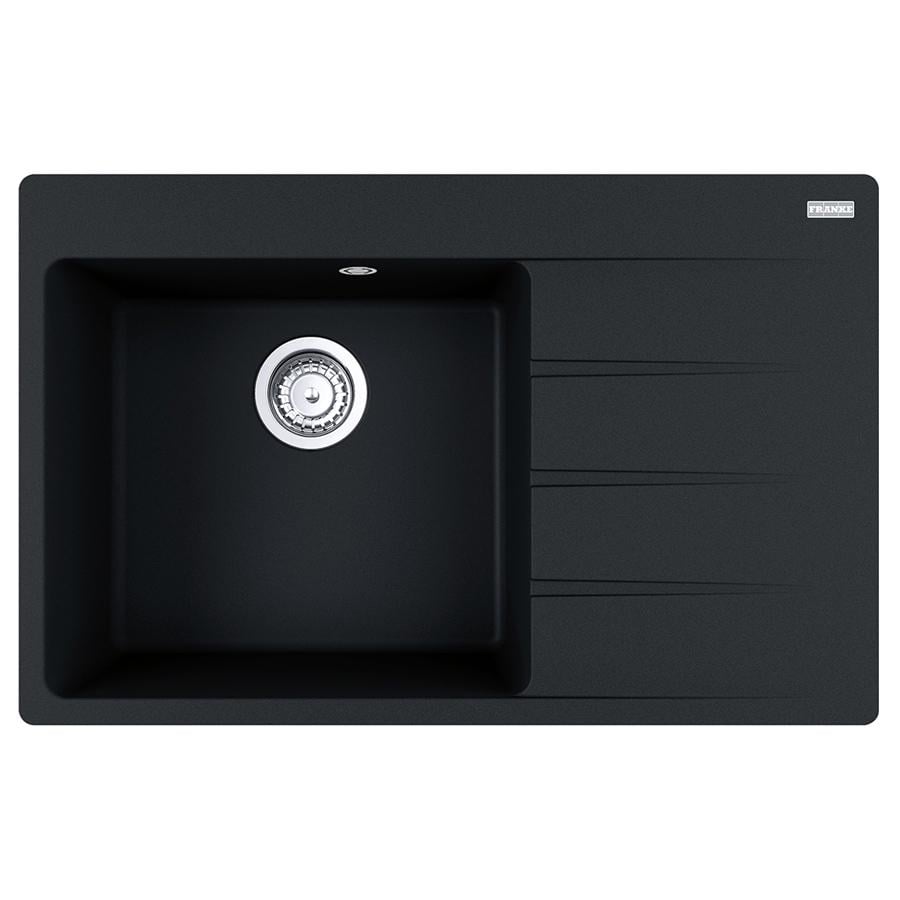 Мойка кухонная Franke 114.0630.479 гранитная прямоугольная 780x500 мм Черный (205306)