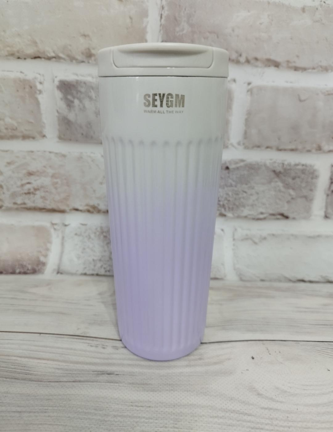 Термос Happy Life нержавеющая сталь 500 мл Фиолетовый (18115076)