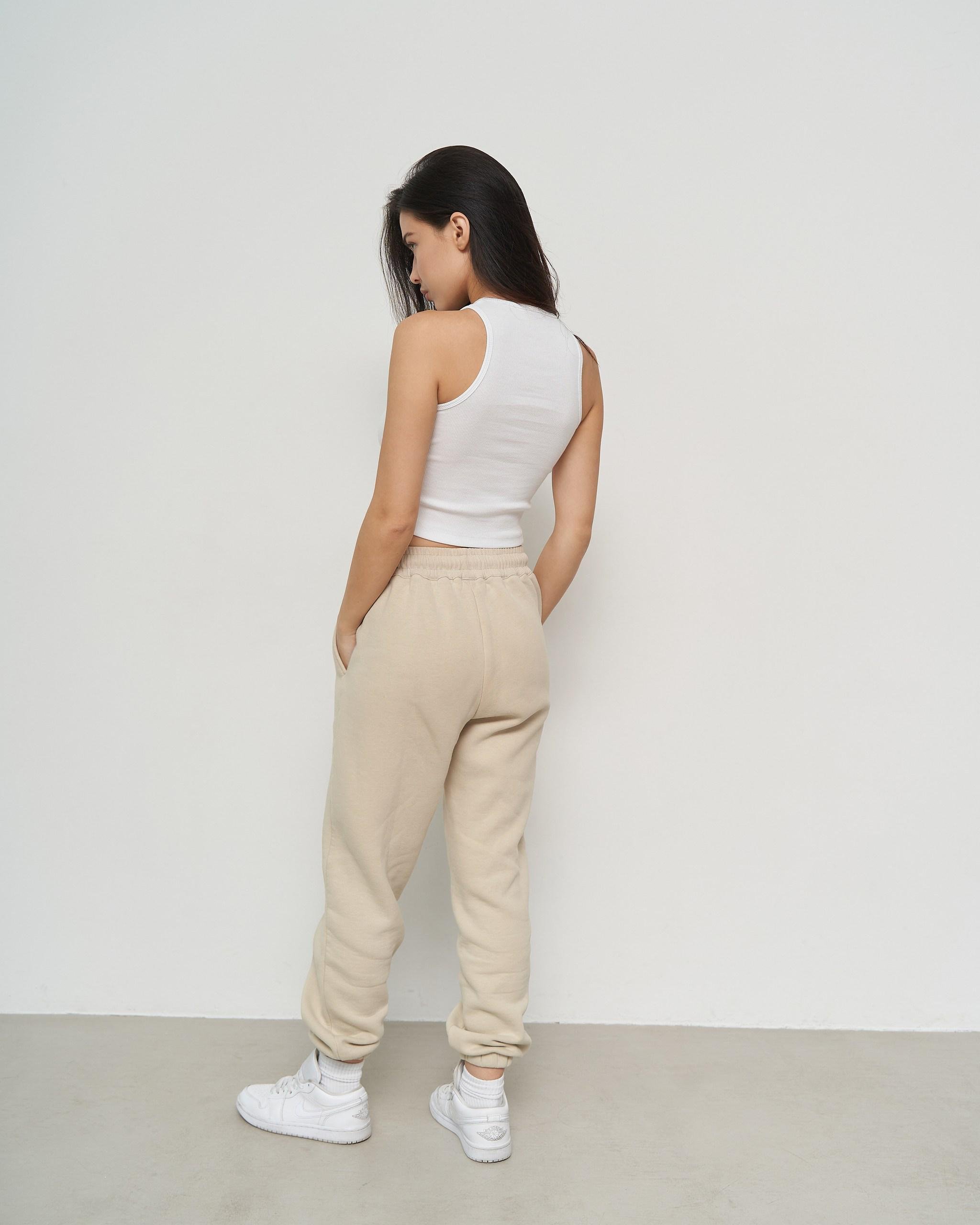 Майка/укроп-топ женская короткая в рубчик L Белый (26814) - фото 5 Майка/укроп-топ женская короткая в рубчик L Белый (26814) - фото 5