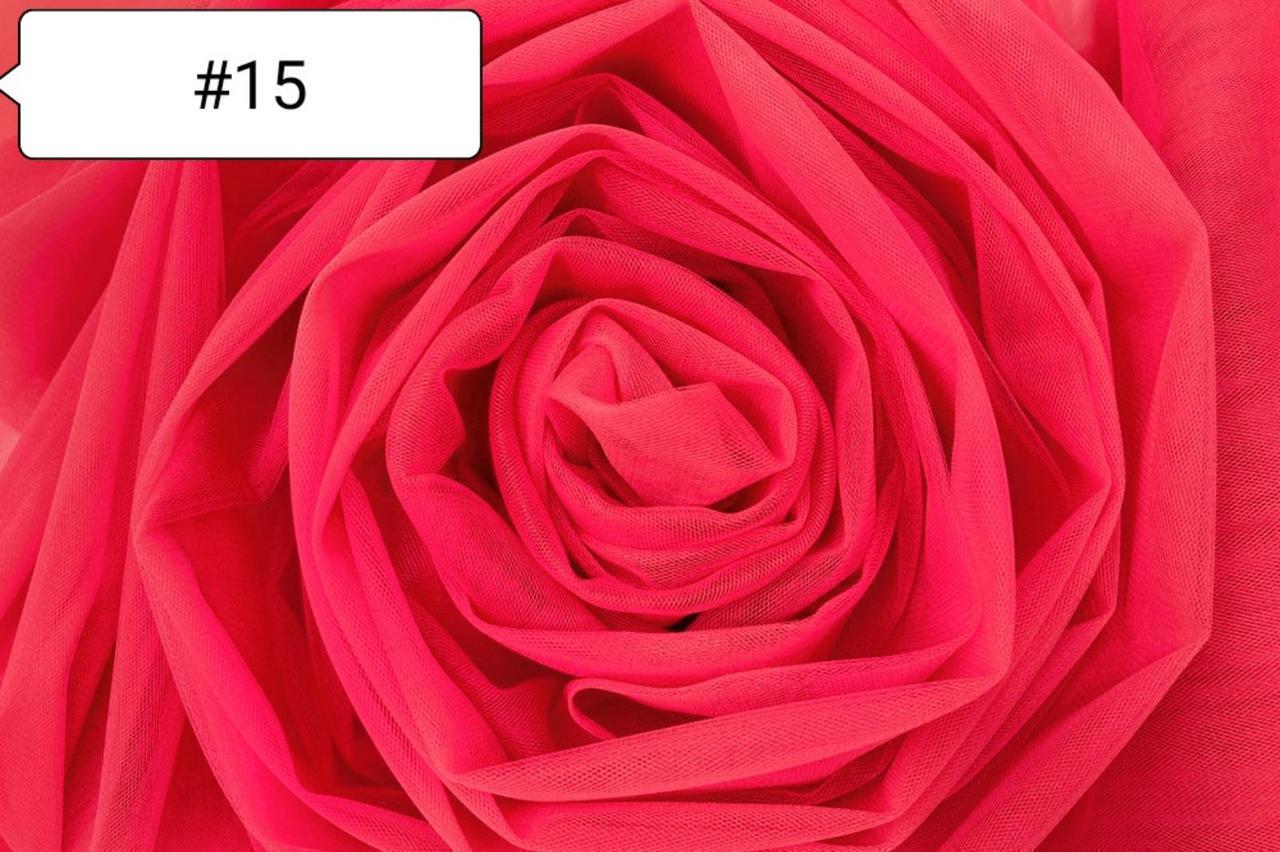 Тканина євросітка №15 Червоний (1729715555)