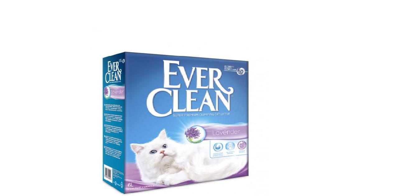 ᐉ Наполнитель для кошачьего туалета Ever Clean Лаванда 6 л ...