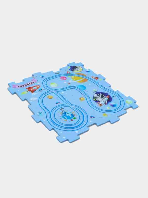 Пазл для детей от 3-х лет Railcar Puzzle с игрушечным самолетом гипоаллергенный 5 деталей (opt-105104)