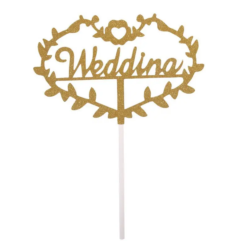 Топер для украшения свадебного торта Wedding (2611057090)