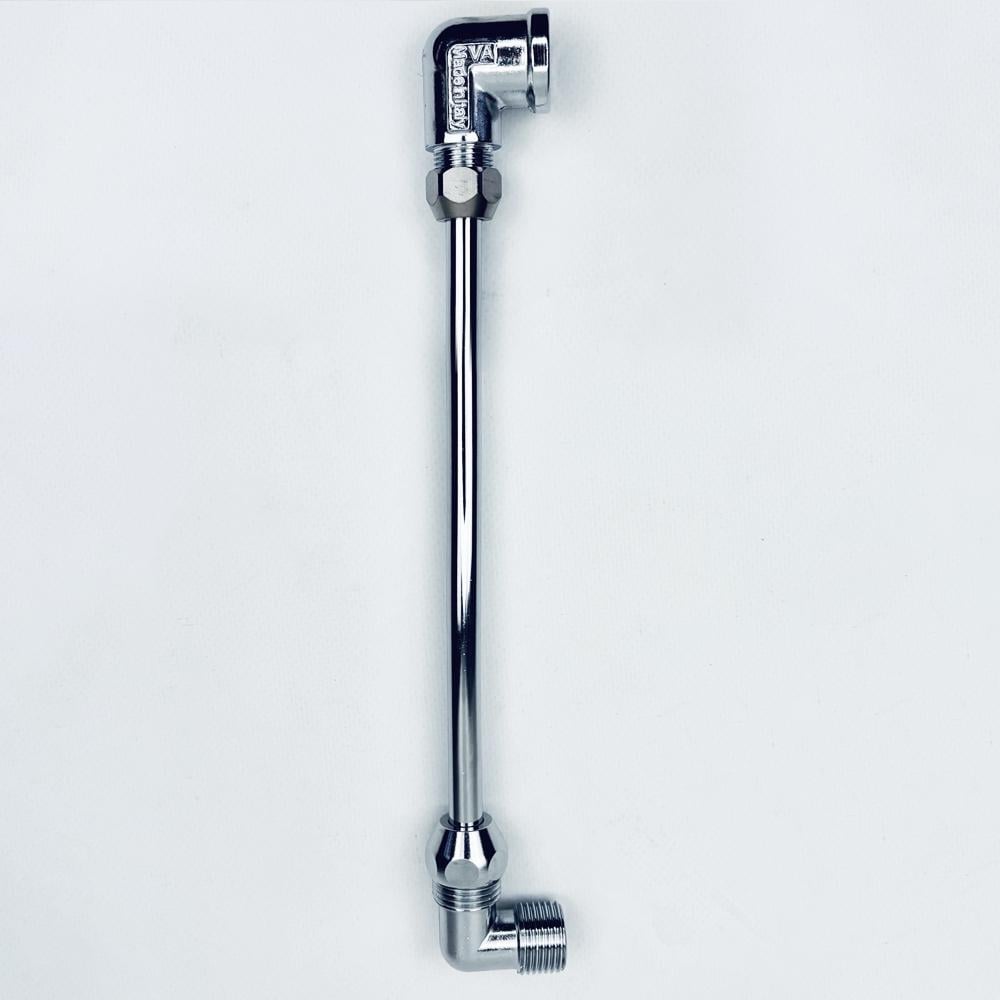 Підводка гнучка Flexy S-подібна мідна ВЗ 50 см 1/2" d 10 мм Хром (24768003) - фото 5 Підводка гнучка Flexy S-подібна мідна ВЗ 50 см 1/2" d 10 мм Хром (24768003) - фото 5