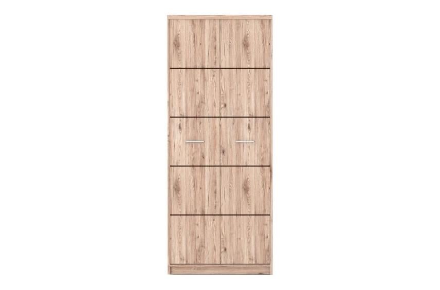 Шкаф распашной двухдверный Гербор Шанталь SZF2D Дуб санремо светлый (GRB-1457)