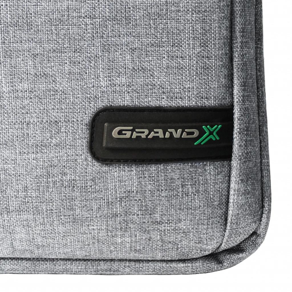 Сумка для ноутбука Grand-X SB-148 Soft Pocket 14'' Grey (SB-148G) - фото 7