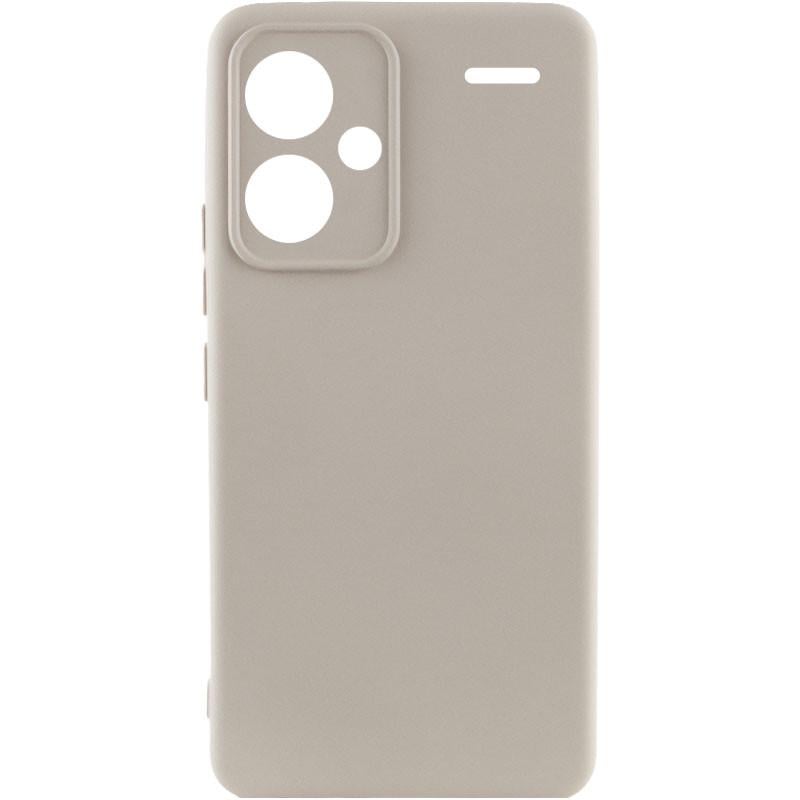 Протиударний чохол Silicone Cover Lakshmi Full Camera (A) для Xiaomi Redmi Note 13 Pro+ Пісочний / Sand