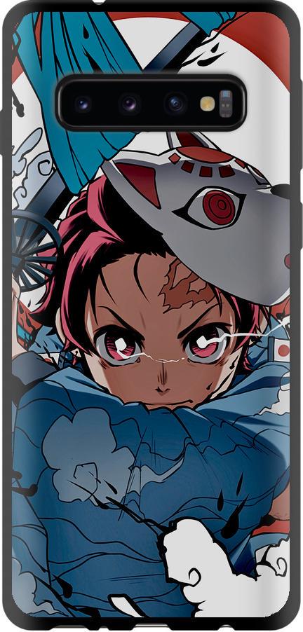 Чехол на Samsung Galaxy S10 Танджиро Камадо (5574b-1640-42517) Чехол на Samsung Galaxy S10 Танджиро Камадо (5574b-1640-42517)
