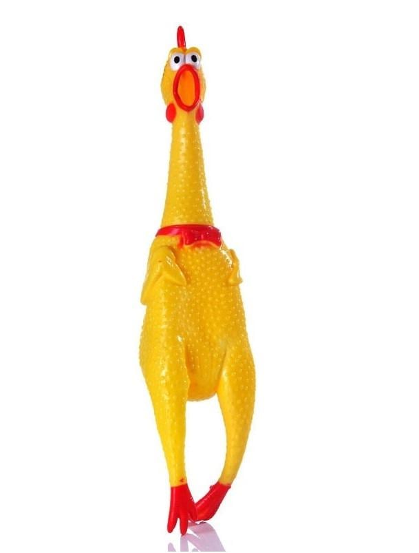 Игрушка для собак резиновая Курица 17 см (B40708O6X)