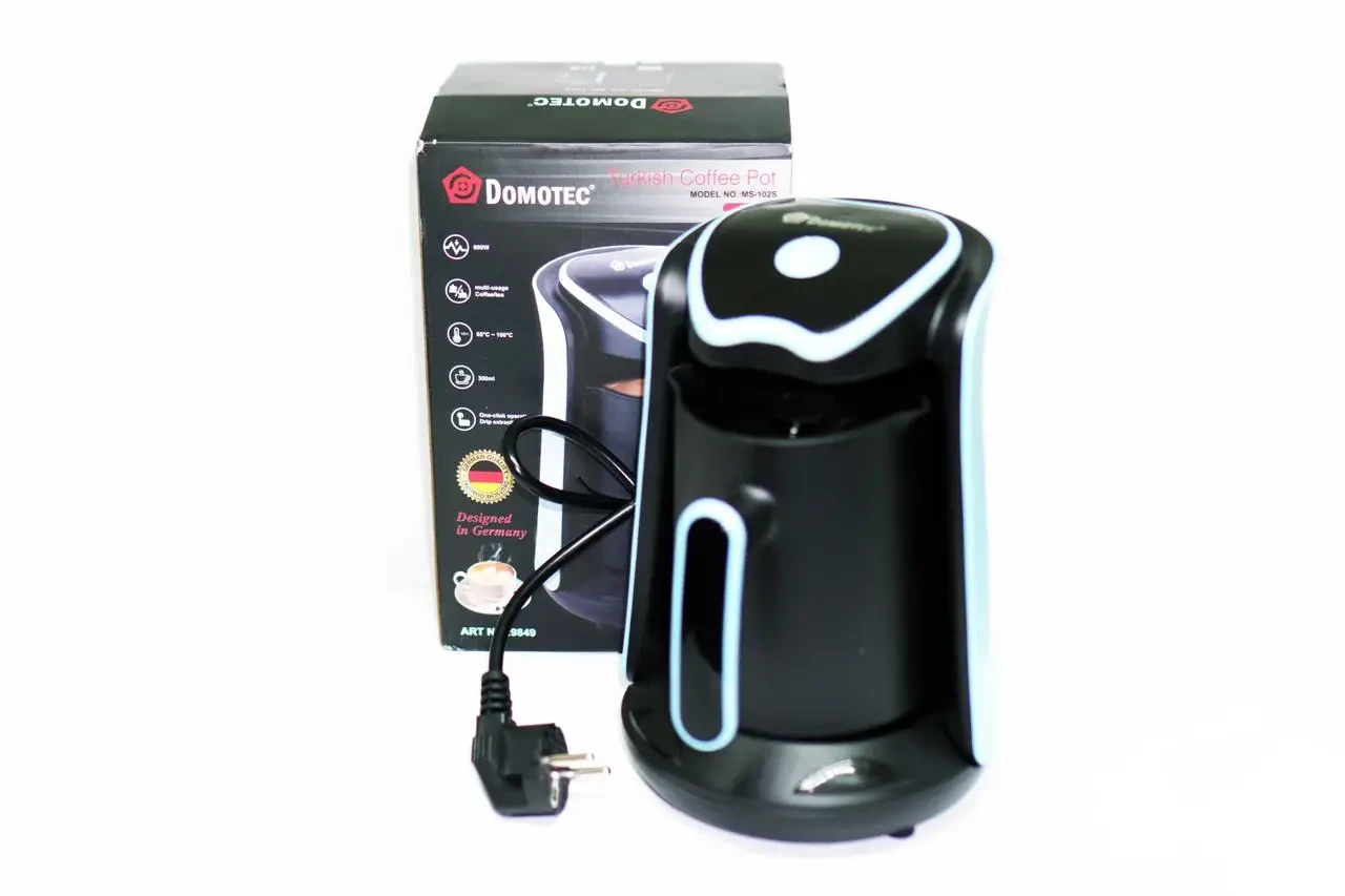 Кавоварка електрична Domotec MS-102S 600 Вт (9849) - фото 4