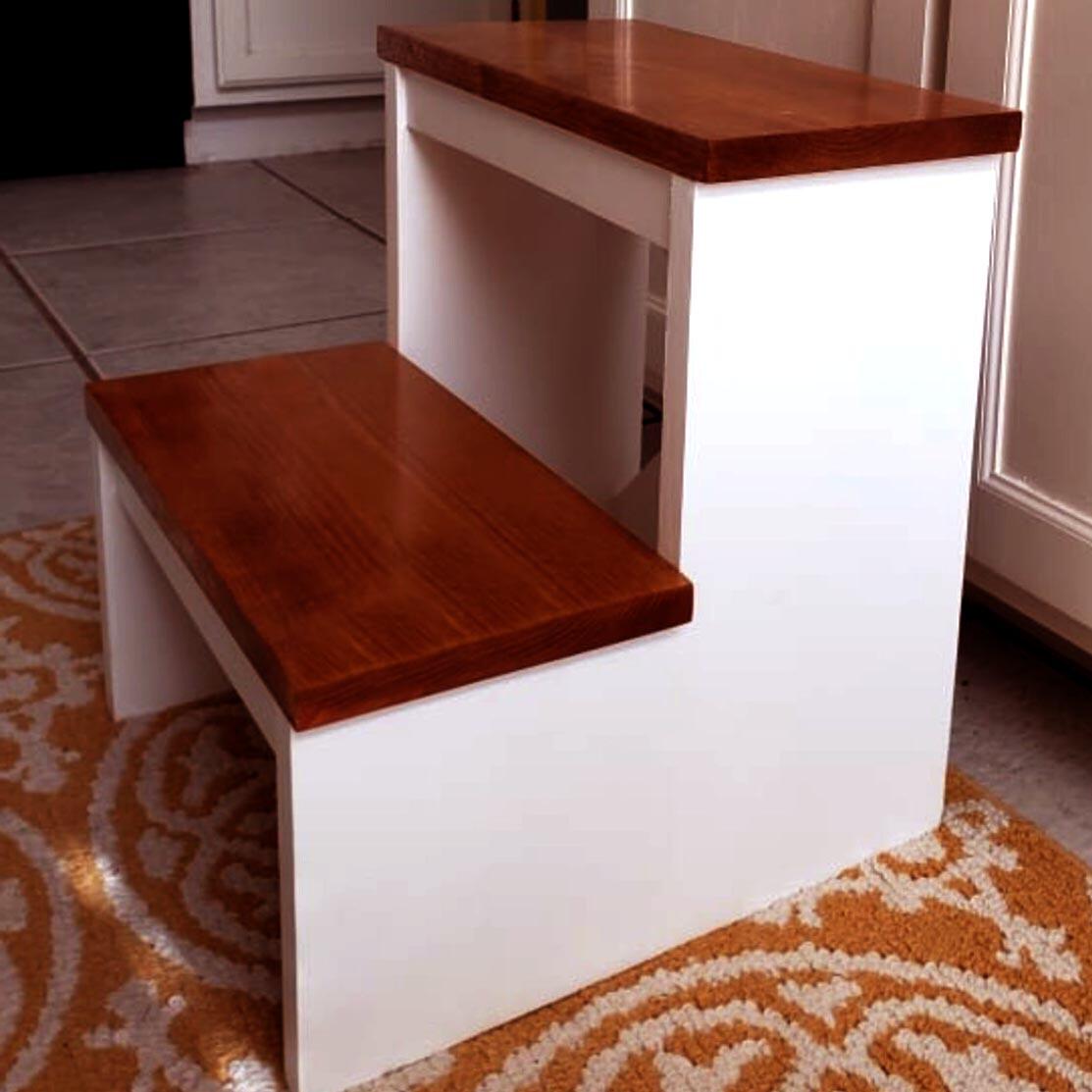 Скамейка-ступенька из дерева Длори Зефир/Савоярди (ССТ-00612015)