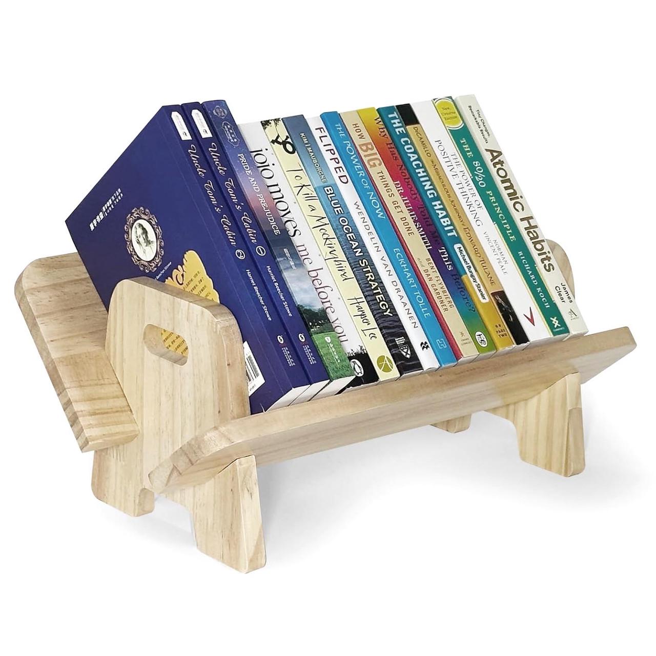 Полка книжная настольная из дерева Фанрис Бланже (КПА-000201)