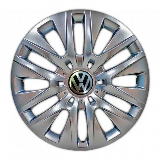 Автомобильные колпаки SKS 429 R16 с логотипом Volkswagen 4 шт. Серебристый