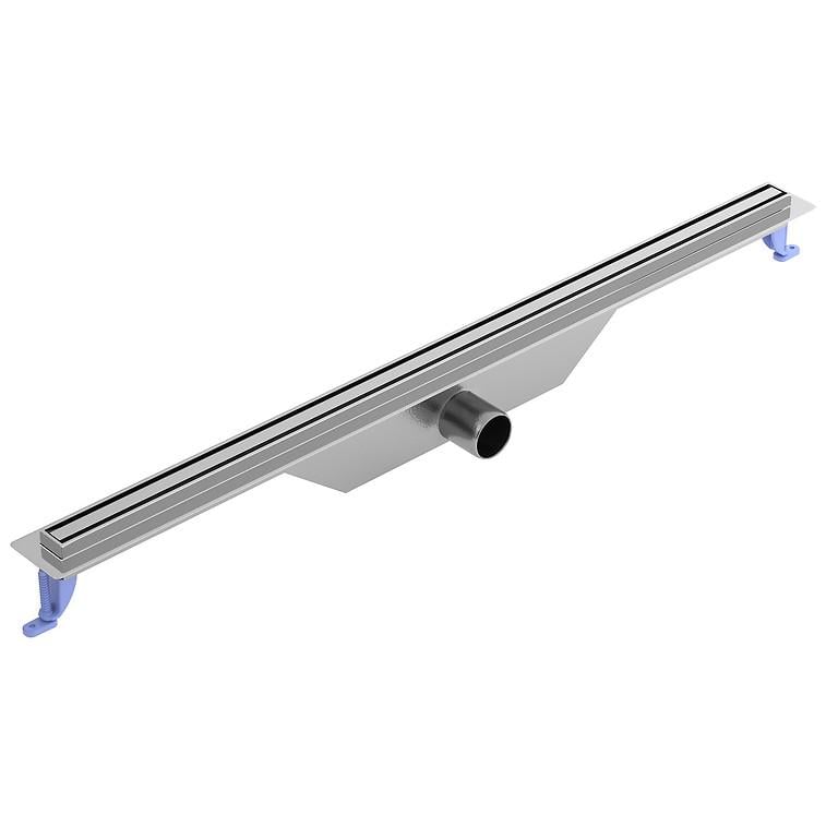 Трап для душа линейный Cersanit TAKO SLIM 90 нержавеющая сталь