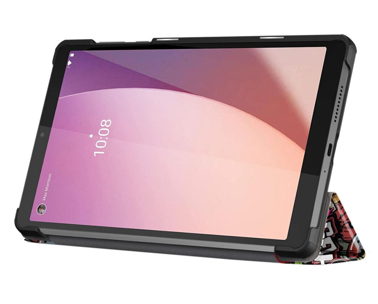 Чехол для планшета Primolux Slim Lenovo Tab M8 4rd Gen TB-300/TB-301 Graffiti (1852839686) - фото 3 Чехол для планшета Primolux Slim Lenovo Tab M8 4rd Gen TB-300/TB-301 Graffiti (1852839686) - фото 3