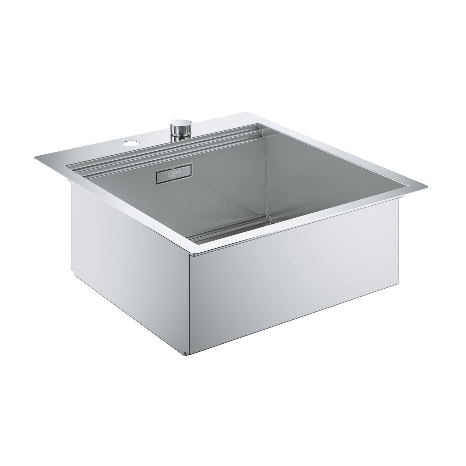 Мойка для кухни Grohe EX-2 Sink K800 нержавеющая сталь встроенная квадратная 1,0 мм 1024x560 мм (31583SD0) Мойка для кухни Grohe EX-2 Sink K800 нержавеющая сталь встроенная квадратная 1,0 мм 1024x560 мм (31583SD0)