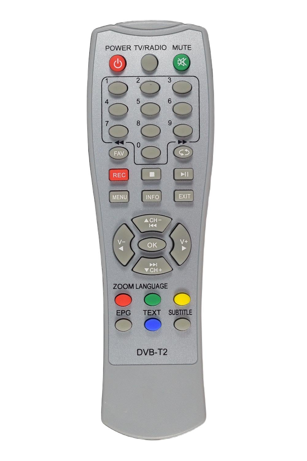 Пульт для DVB-T2 тюнера World Vision T43 (1561)