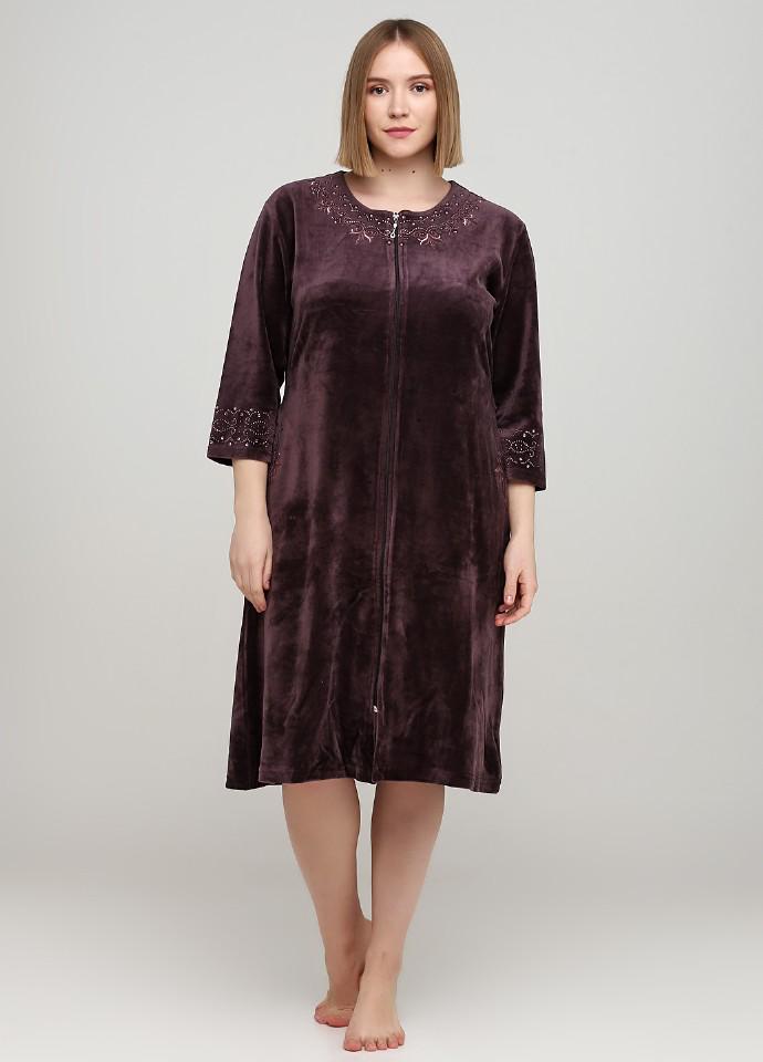 Халат Romeo Life 2XL Баклажановый (3625-35) Халат Romeo Life 2XL Баклажановый (3625-35)
