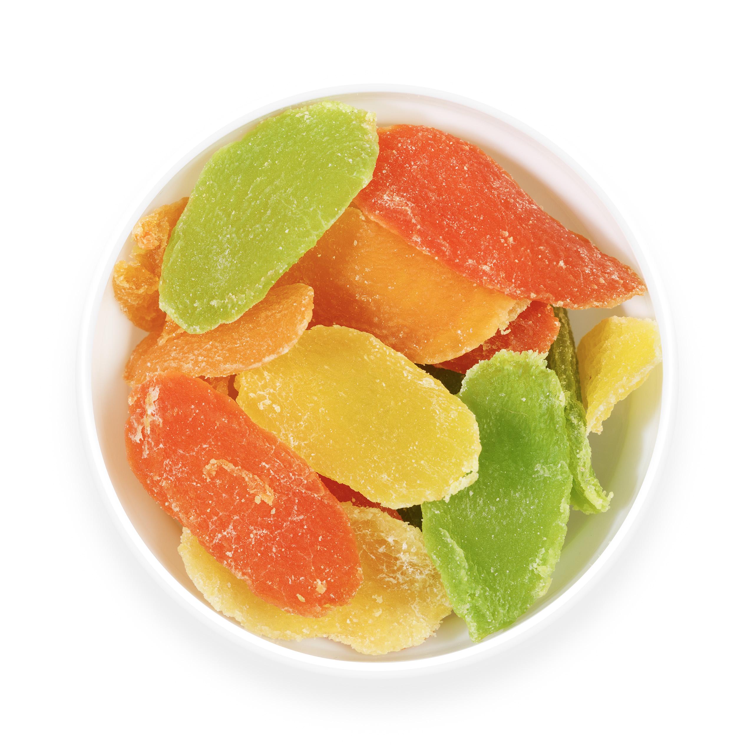 Мікс цукатів листочок сушений без цукру 1000 г (154681000) Мікс цукатів листочок сушений без цукру 1000 г (154681000)