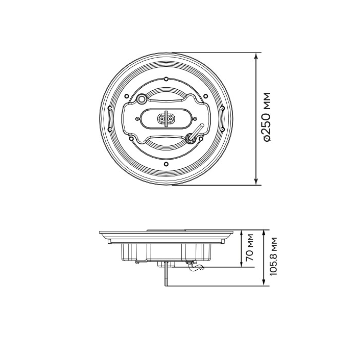 Светильник STANDART HIGH BAY LED 100 Вт 13000lm 6500К (s1700011) - фото 3