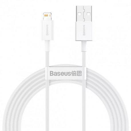 Кабель BASEUS Superior Series Fast Charging Data Cable USB to Lightning 2,4A 2 м White (CALYS-C02)