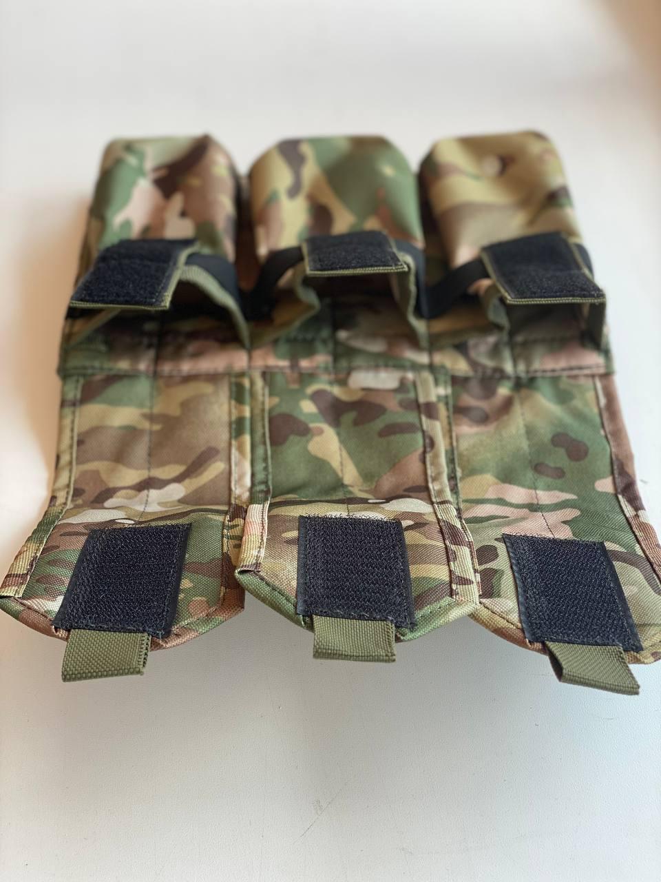 Плитоноска Warrior Assault Systems Quad Release Carrier с подсумками АК 7,62 7 З L Multicam - фото 10