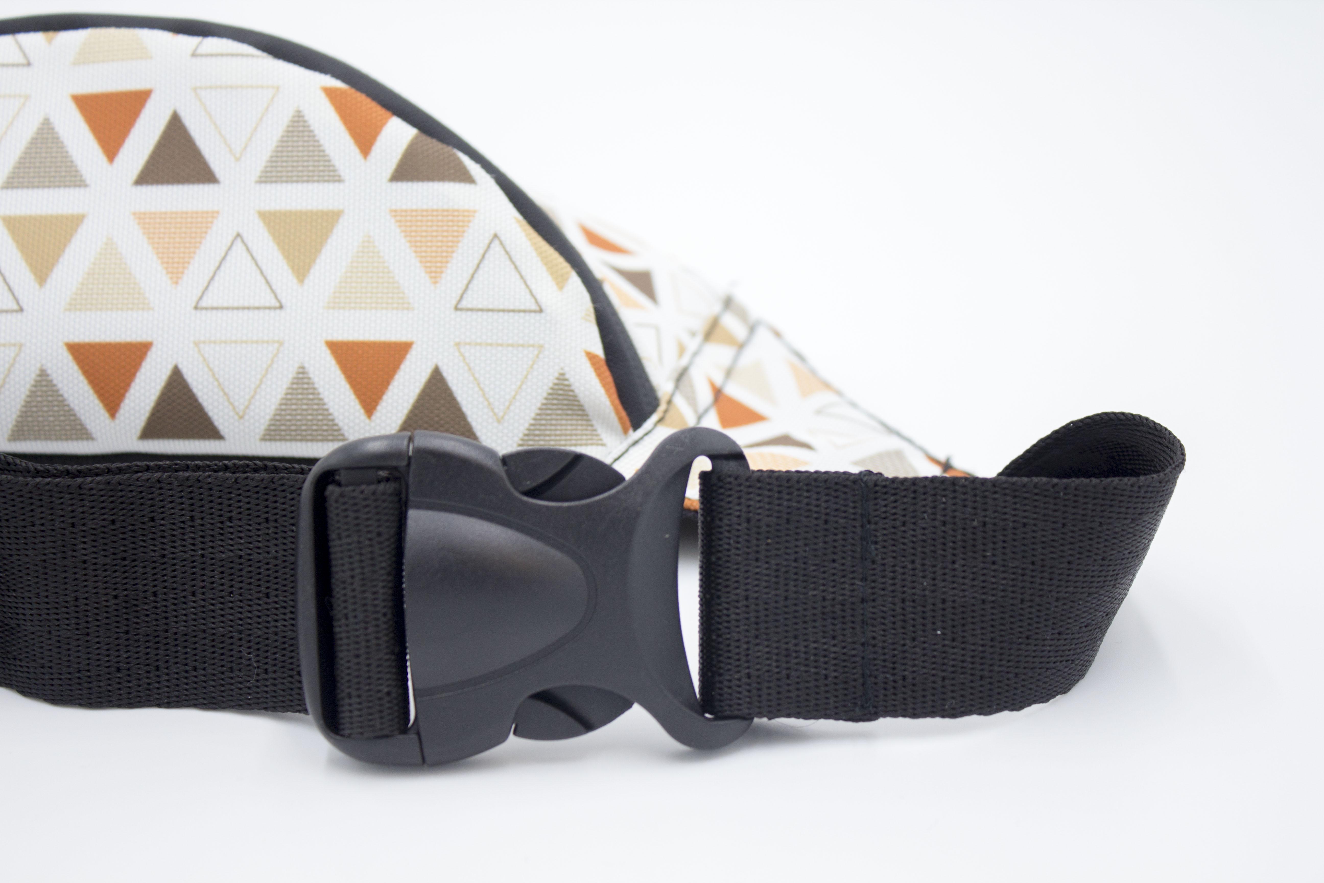 Сумка бананка Трикутники (BG-001) - фото 7 Сумка бананка Трикутники (BG-001) - фото 7