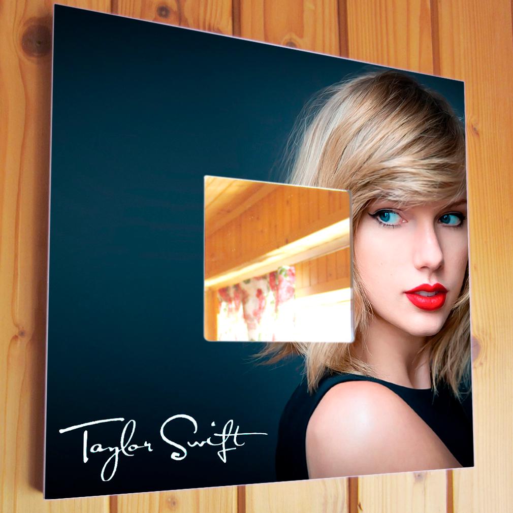 Зеркало Певица Taylor Swift 260х260 мм (M00827)