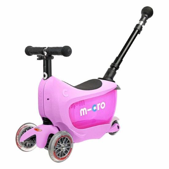 Самокат Micro Mini 2go Deluxe plus Розовый (Аopt.roliki2_45)