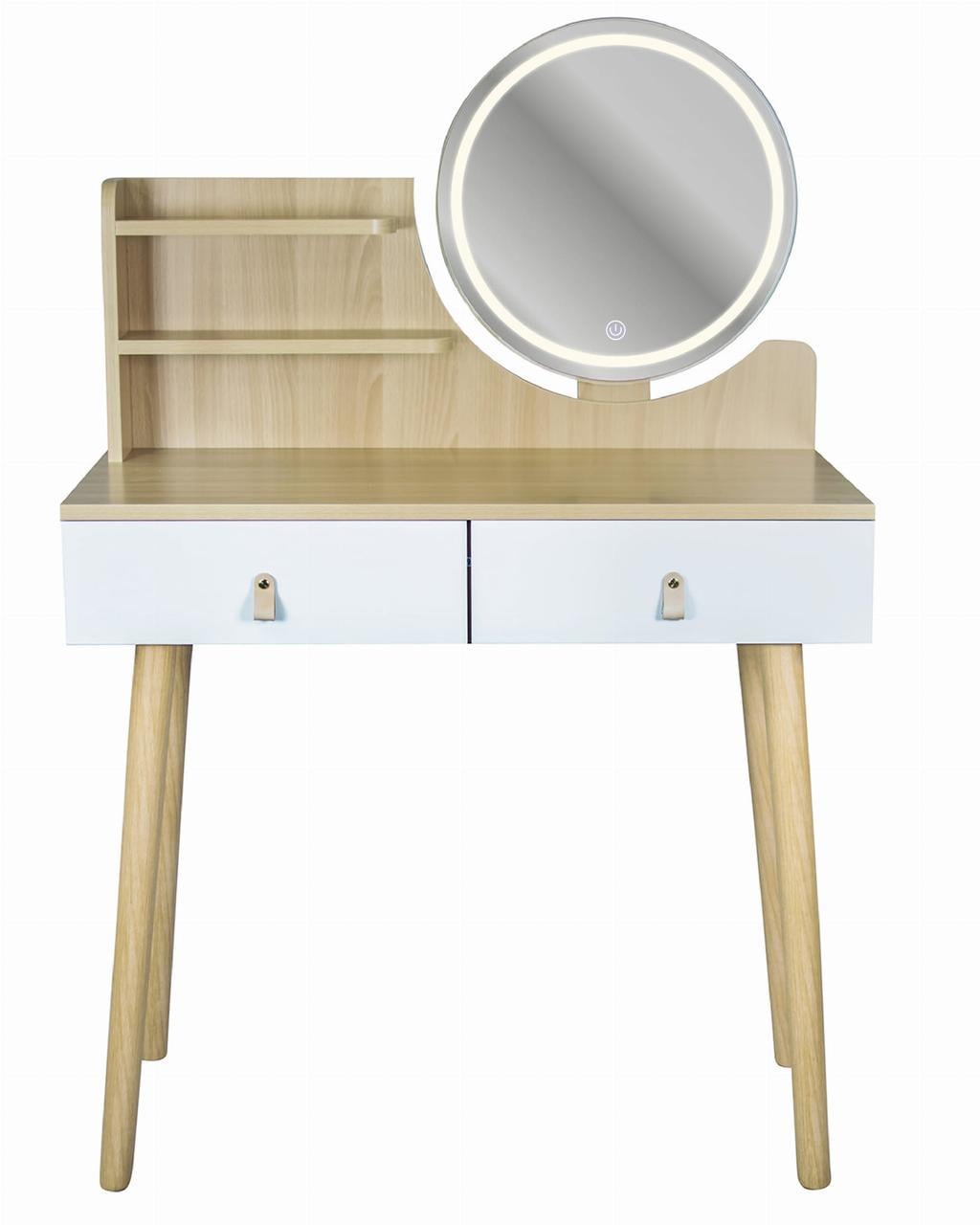 Туалетний столик JUMI Scandi 3 LED Buk (CM-254152)