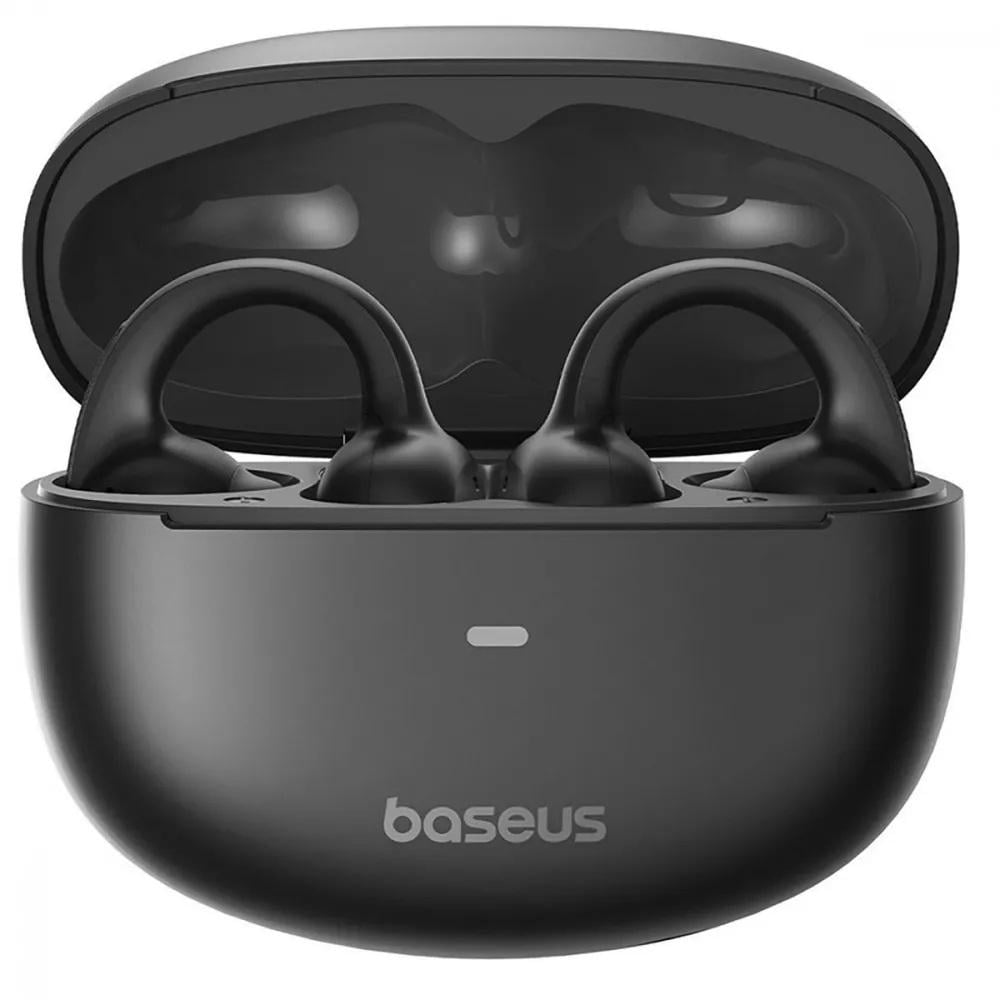Навушники бездротові BASEUS Bowie MC1 з відкритим дизайном IP57 Чорний (A00083501126-00)