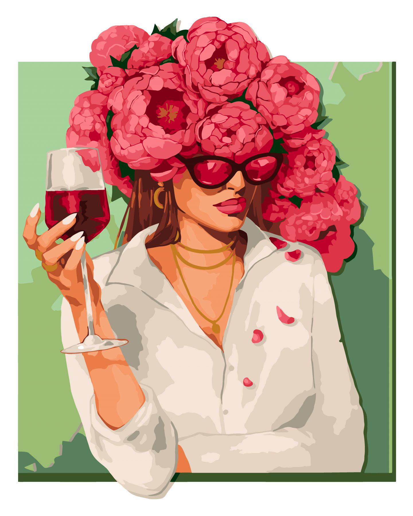 Картина по номерам Идейка Цветущее настроение 40х50 (KHO4899)