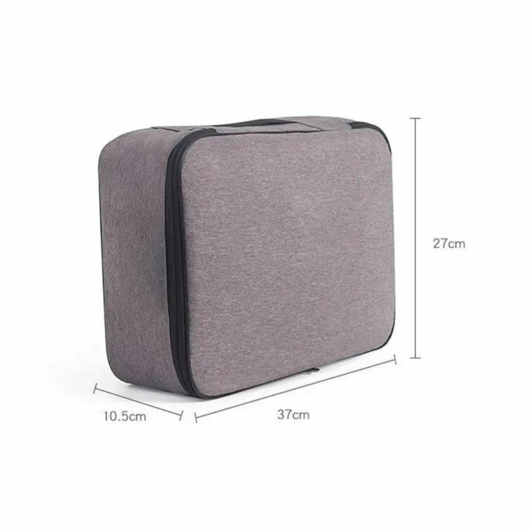 Органайзер для документів для подорожей зручний Сірий - фото 2 Органайзер для документів для подорожей зручний Сірий - фото 2