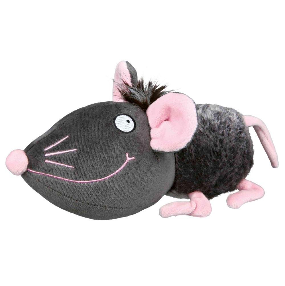 Игрушка для собак Trixie Мышь с пищалкой и фольгой 33 см (TX-35793)