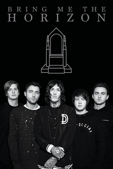 Постер плакат Bring Me The Horizon Band 61x91,5 см
