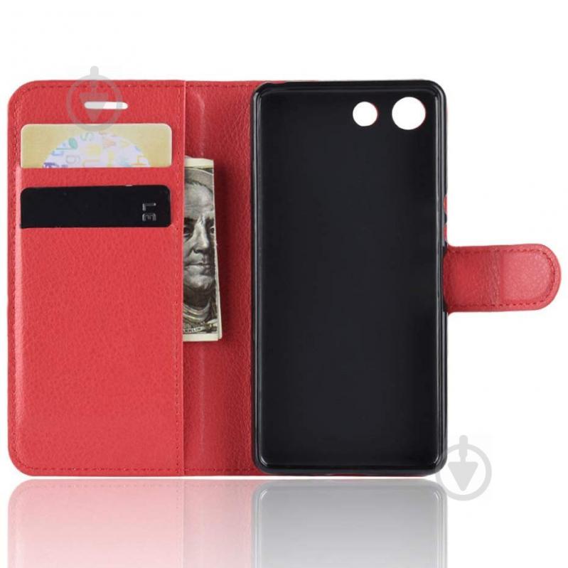 Чохол-книжка Litchie Wallet Sony Xperia Ace / XZ4 Compact Red (hub_qhqd37970) - фото 6