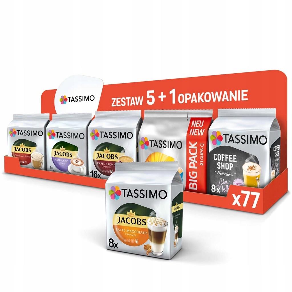 Набор кофе в капсулах Tassimo Set 5 101 капсула Набор кофе в капсулах Tassimo Set 5 101 капсула
