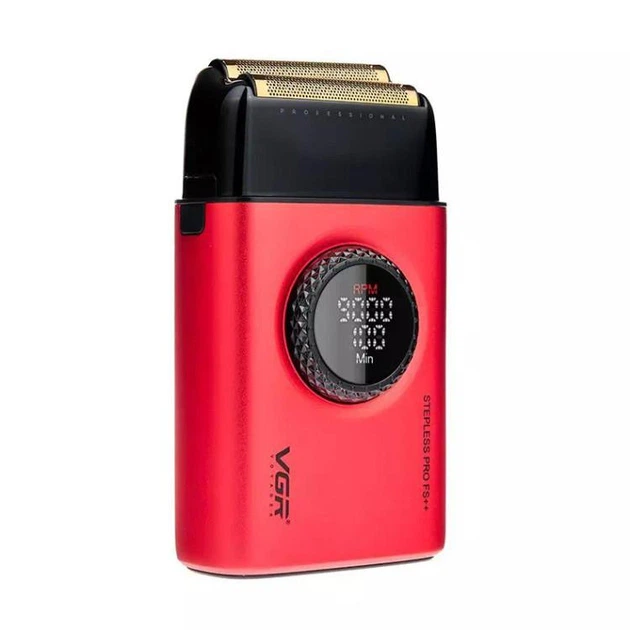 Шейвер мужской профессиональный VGR V377 BARBER SERIES 9000 об. Синий