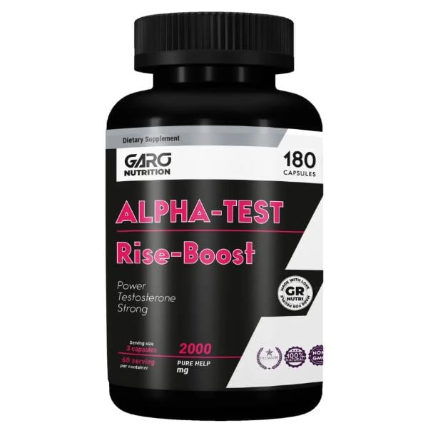 Препарат тестостероновий комплексний Garo Nutrition Alpha Test 2000 мг 180 капс. (000022522)