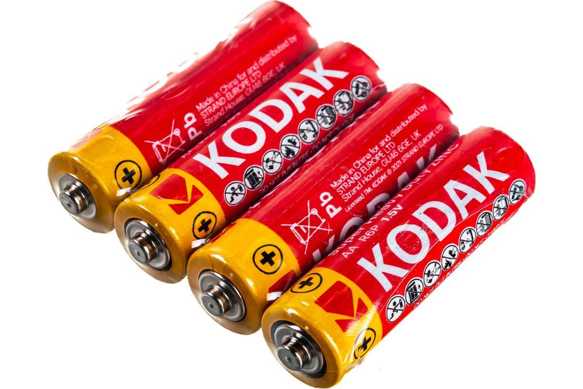Набор батареек пальчиковых Kodak АА 4 шт. (FD-KODAKAA)