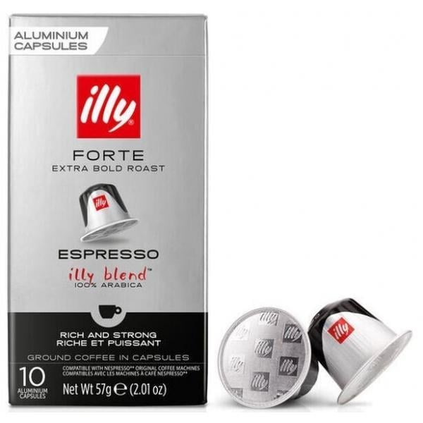 Кофе в капсулах Nespresso illy Forte 10 шт. (Ne80000301) Кофе в капсулах Nespresso illy Forte 10 шт. (Ne80000301)