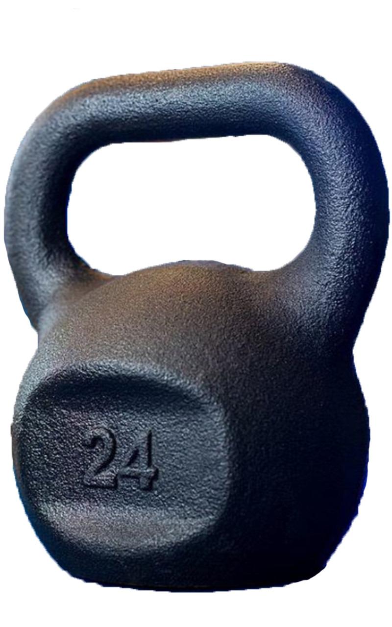 Гиря чугунная RN-Sport металлическая 24 кг Черный (2522949943_rn_2)