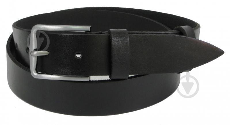 Ремень мужской Skipper кожаный ширина 3.8 см Черный (1263-38) Ремень мужской Skipper кожаный ширина 3.8 см Черный (1263-38)