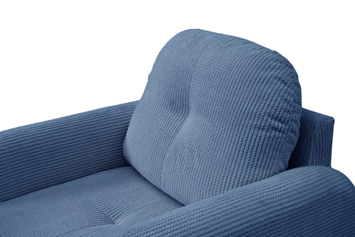 Мягкое кресло Perfect Home Cloud из натурального дерева/ДСП/ткань Elma 14 Синий (49733) - фото 6 Мягкое кресло Perfect Home Cloud из натурального дерева/ДСП/ткань Elma 14 Синий (49733) - фото 6