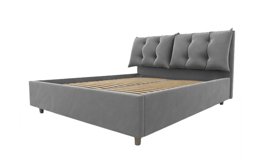 Кровать Роксана 1,8 с подъемным механизмом Серый (2147506584)