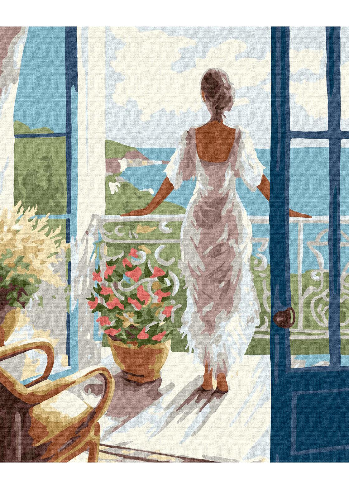 Картина по номерам Идейка Рассвет на море 40х50 см (KHO8339)